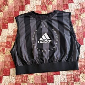 Adidas Crop Jersey Vented Tank XL